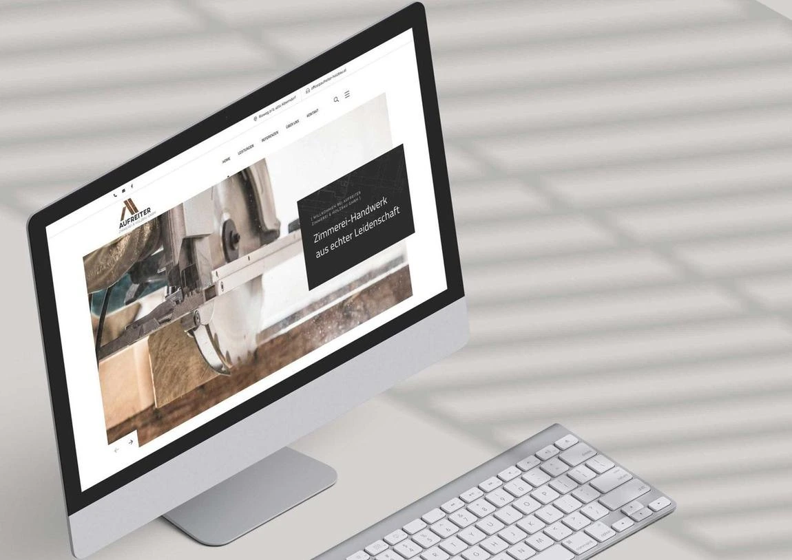 Aufreiter Zimmerei website