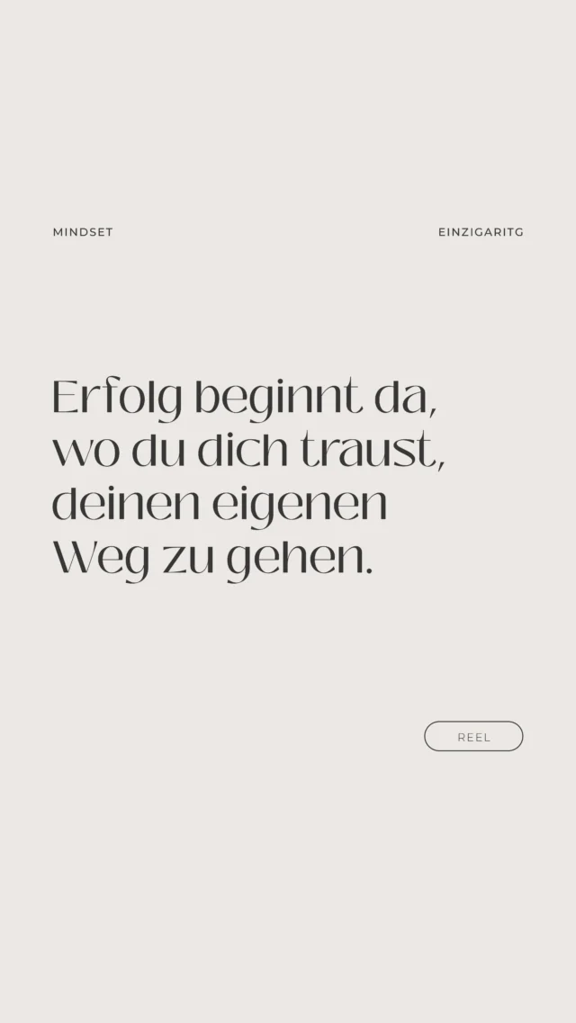 Erfolg beginnt dort, wo du dich traust, deinen ganz eigenen Weg zu gehen – und genau dabei unterstützen wir dich mit voller Leidenschaft. Unsere Mission ist es, dich zu inspirieren, an dich zu glauben und deinen individuellen Erfolgskurs zu gestalten. ✨

#einzigartigdesign #logodesign #webdesign #werbeagentur #branding #markenaufbau #corporatedesign 
#Erfolg #Mut #Inspiration #DeinWeg #EinzigartigDesign #werbeagentur #selbstständigkeit #unternehmen